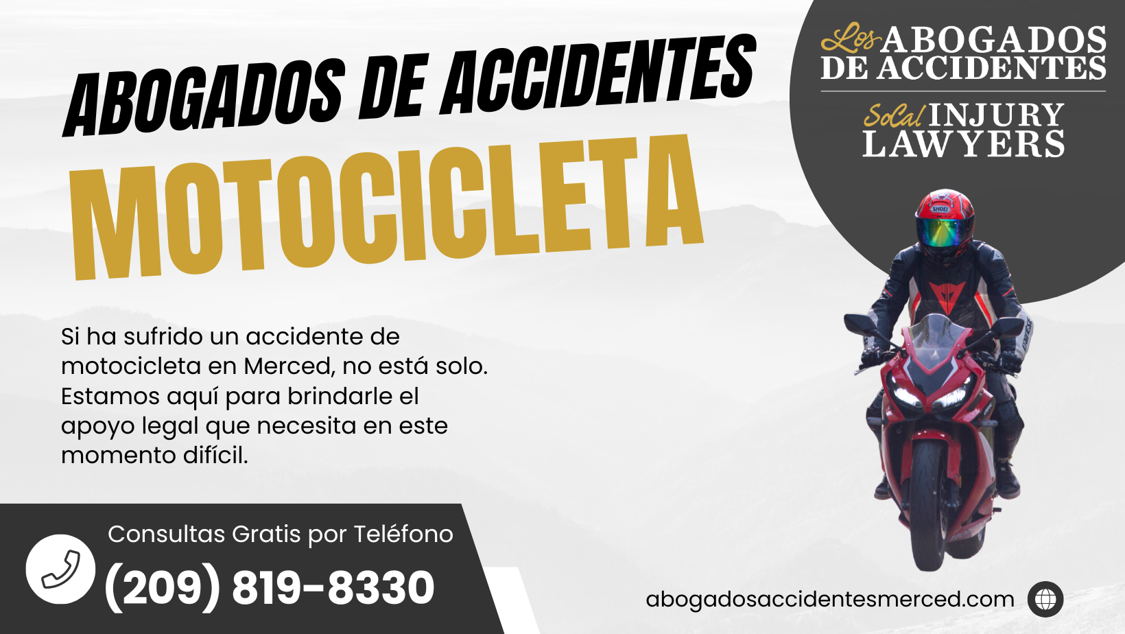 abogados de accidentes motos merced